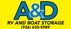 a&d rv boat storage logo